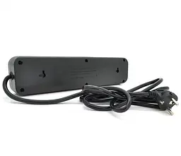 Мережевий фільтр-подовжувач Voltronic F-24U, 4 розетки EU+3xUSB+Type-C, 2 м, 3х0,75 мм, 2500 Вт, чорний - мініатюра 2
