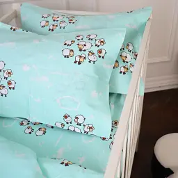 Підковдра MirSon Бязь Kids Time 20-0030 Lambs 160х220 см (2200009638305) - мініатюра 7