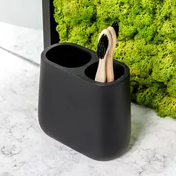 Підставка для зубних щіток МВМ My Home Richmond, чорний (BA-08 BLACK) - мініатюра 3