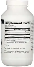Натуральна добавка Source Naturals Lecithin 1200 mg, 100 капсул - мініатюра 2