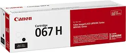 Canon Картридж 067H MF651Cw/MF655Cdw/MF657Cdw/LBP631Cw/LBP633Cdw Black (3130 стр.) - мініатюра 2