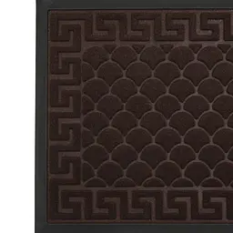 Килимок придверний Eco Fabric Луска з кромкою коричневий 40 х 60 см (4060-103) - мініатюра 8