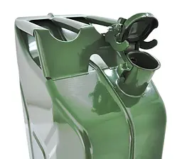 Каністра для палива металева вертикальна Voltronic Good Quality 20 л - мініатюра 3