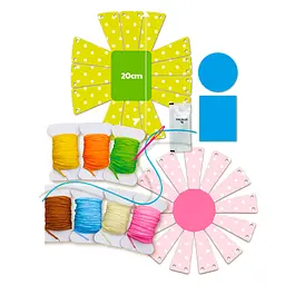 Набір для творчості 4M KidzMaker Кошики із пряжі (00-04757) - мініатюра 2