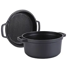 Кастрюля с крышкой-сковородкой гриль на 2.55 л Maestro MR-4120