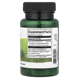 Натуральна добавка Swanson Full Spectrum Maca 500 мг 60 капсул - мініатюра 2