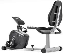 Горизонтальний велотренажер Hop-Sport HS-2050L Beat сріблястий  - мініатюра 3