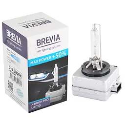 Ксенонова лампа Brevia D1S +50%, 6000K, 85V, 35W PK32d-2, 1шт(85116MP)