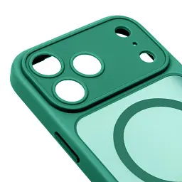 Чохол ArmorStandart Lush MagCase для Apple iPhone 17 Pro Dark Green - мініатюра 4