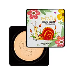 Кушон Paqiman Snails Collagen Cushion Foundation тон 01 натуральний