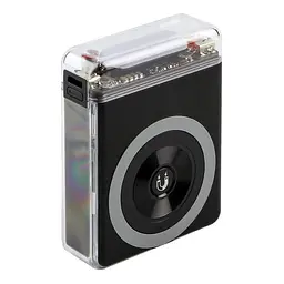 Зовнішній акумулятор магнітний XO PR226 Mini Transparent Magnetic Absorption 10000mAh 15W - мініатюра 3