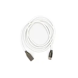 Дата кабель USB 2.0 AM to Type-C 1.0m white PowerPlant (CA910717) - мініатюра 2