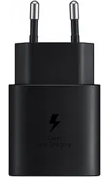 Мережевий зарядний пристрій Samsung EP-TA800 25W Type-C Black OEM (EP-TA800NBE)