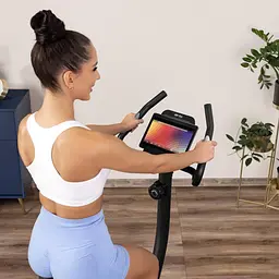 Велотренажер Gymtek XB1200 магнітний синій - мініатюра 7