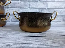 Набір посуду O.M.S. Collection 3044-IND Gold 7 предметів - мініатюра 5