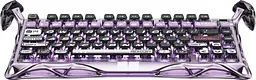 Клавіатура GravaStar Mercury V75 Pro 80keys Gateron Jade Gaming 8K USB-A RGB Iron Purple (GSV75PRO_PL) - мініатюра 3