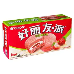 Тістечка Orion ChocoPie Strawberry 210 г
