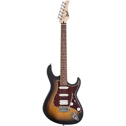 Електрогітара Cort G110 Open Pore Sunburst [130652] - мініатюра 6