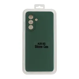 Чохол Silicone Cover з рамкою камери A Samsung Galaxy A26 5G Dark Green (36974_3609709) - мініатюра 2