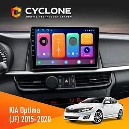 Штатна магнітола KIA Optima, K5 2015-2020 Cyclone C10-001 2x32 CPL Cyclone (НФ-00007601)