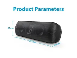 Колонка Anker Soundcore Motion+ Plus 30W | IPX7 | 12 годин акумулятор - мініатюра 6