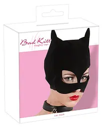 Чорна маска кішечка Bad Kitty