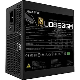 Блок живлення Gigabyte UD850GM 850W 80 Plus Gold (GP-UD850GM) Б/в - мініатюра 5