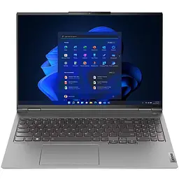 Ноутбук LENOVO ThinkBook 16P G3 ARH, AMD Ryzen 5 6600H до 4.5 GHz, 16", WQXGA, 16GB, 512GB SSD, NVIDIA GeForce RTX 3060 6GB GDDR6, Windows 11 Pro