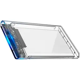 Кишеня зовнішня Dynamode 2.5" SATA HDD/SSD USB 3.0 Transparent (DM-CAD-25316) - мініатюра 2