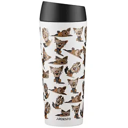 Термокухоль Ardesto Coffee Time Yorkie нержавіюча сталь 450 мл бежевий (AR2645YT)