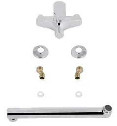 Змішувач для ванни Brinex 35C 005, Chrome (k35) BRIN35C005 - мініатюра 5