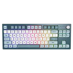 Клавіатура Montech MKey TKL Freedom Red Switch RGB Blue (MK87FR)