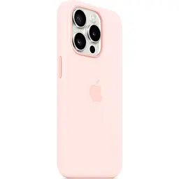 Чохол Silicone Case with MagSafe для Apple iPhone 15 Pro Light Pink AAA [93266] - мініатюра 2