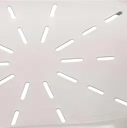 Пластиковий лежак для собак і котів Ferplast Siesta Deluxe 10 білий 93,5×68×28,5 см 70210911 - мініатюра 6