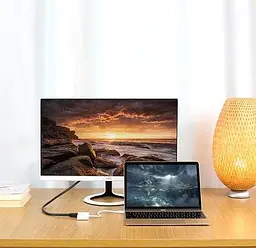 Перехідник UGREEN MM123 USB Type C to HDMI + VGA Converter Білий (30843) - мініатюра 3