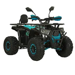 Квадроцикл акумуляторний FORTE ATV1500G Чорно-блакитний