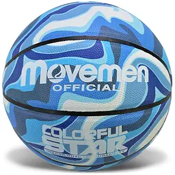 Баскетбольний м’яч Movemen №7 Official PU 600 г - мініатюра 4