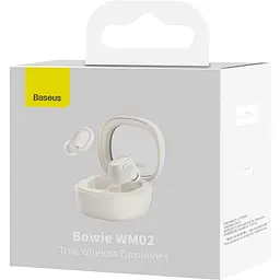 Навушники Baseus TWS Bowie WM02 TWS white (NGTW180002) - мініатюра 6