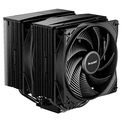 Кулер для процесора be quiet! Pure Rock Pro 3, Black, алюміній/мідь, 2x120 мм, для Intel 1851/1700/1200/115x, AMD AM5/AM4, до 250 Вт, висота 155 мм (BK042)