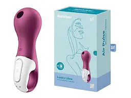 Вакуумний кліторальний стимулятор з вібрацією Satisfyer Lucky Libra бузковий - мініатюра 4