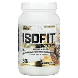 Ізолят Сироваткового Протеїну з ЕАА та ВСАА Isofit - 1000 г Банан