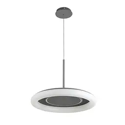 Люстра стельова LED Levistella 797MD6006 (500) DGY, 70W, три режими світла, діаметр 500 мм, сучасний стиль - мініатюра 2