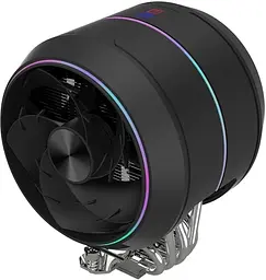 Кулер для процесора ZET 5, Black, алюміній и 5 мідних теплових трубок, 2x130 мм 600~2000RPM±1 Zalman teh0027870 - мініатюра 4