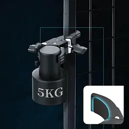 Кріплення Ulanzi VijiXiaomi LC01 Tube Clamp UV-T017 LC01 Black - мініатюра 8
