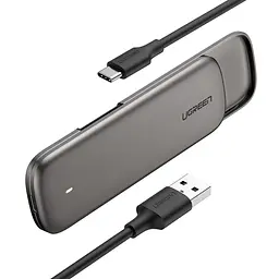 Кишень для жорсткого диска ноутбука зовнішній UGREEN CM238 M.2 Portable SSD Enclosure 6Gbps 60355 Зовнішній корпус