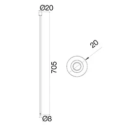 Системи SM 8878 Cube pipe A700 Black - мініатюра 2