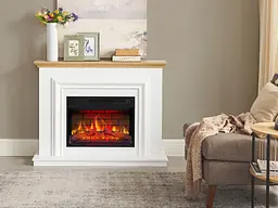 Електрокамін ArtiFlame Marbelya AF23BS білий - мініатюра 4