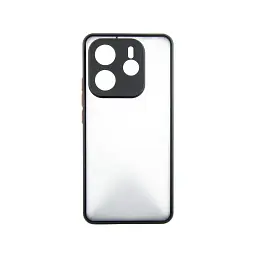 Чохол до мобільного телефона Dengos Matte Xiaomi Redmi Note 14 5G (Black) (DG-TPU-MATT-155)