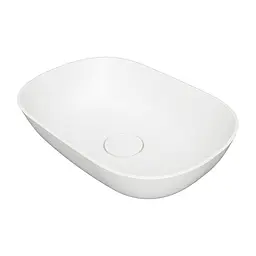 Умивальник Omnires Silk 35x50 white (SILK500BP), Глянцева