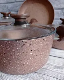 Набір посуду O.M.S. Collection 3105 Rosegold 7 предметів
